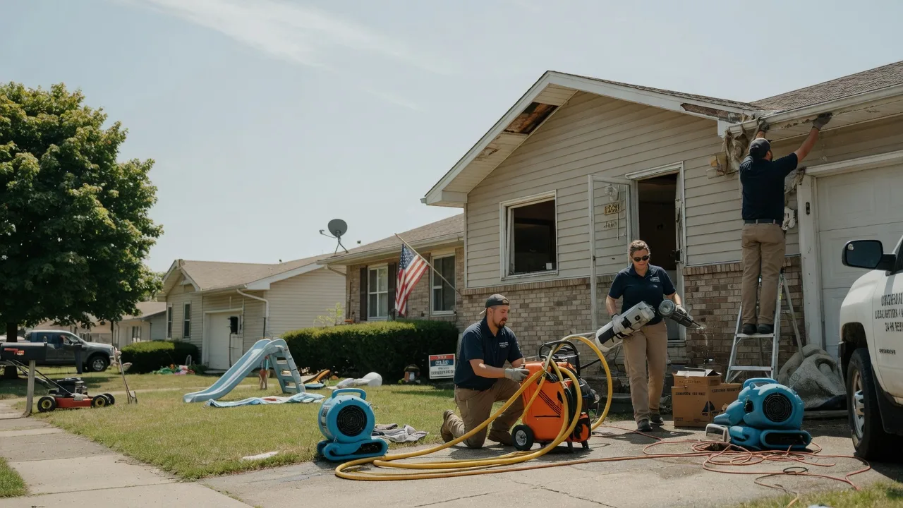 Water Damage Restoration in Orland Park, IL near me